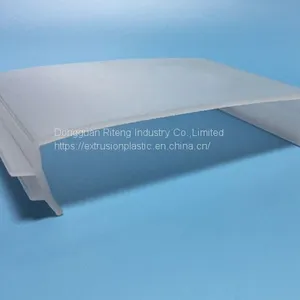 LED Lamp Shade,Custom Plastic Extrusion Led Cover,Plastic Extrusion LED Lamp Shade thumbnail-3