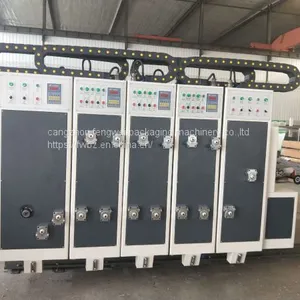 3 Coler Carton Box Automatic Printing Slotting Die- Cutting Machine thumbnail-1