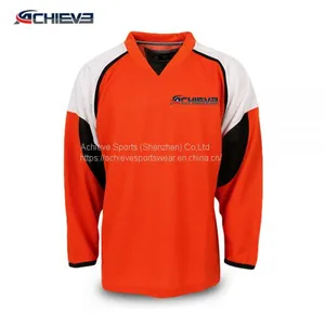 OEM Factory Custom Sublimated Ice Hockey Team Uniforms thumbnail-3