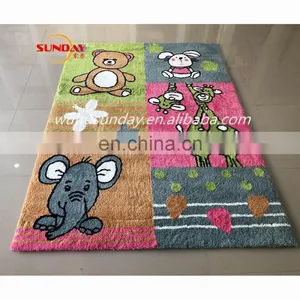 High Quality Children Carpet With Mini Micro Fiber in Animal Pattern thumbnail-1