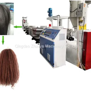 Synthetic Human Wig Hair Fiber Braid Making Machine thumbnail-1