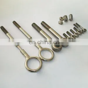 Carbon Steel Small Eye Bolt m3 m4 M6 Stainless Steel DIN444 thumbnail-4