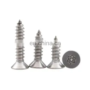 Stainless Steel No.8(M4.2) x 22mm Torx Button Head Self Tapping Screw thumbnail-4