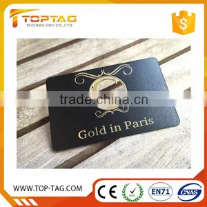 Black Stainless Steel Business Cards / Metal Business Cards Quality Choice thumbnail-1
