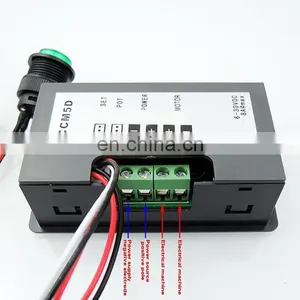 CCM5D 6V 12V 24V 5A PWM DC Motor Speed Controller Digital Display LED Motor Controller Speed Regulator thumbnail-5