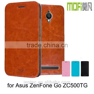 MOFi Case for Asus ZenFone Go ZC500TG Cover, PU Leather Flip Case for Asus Zenfone Go ZC500TG thumbnail-1