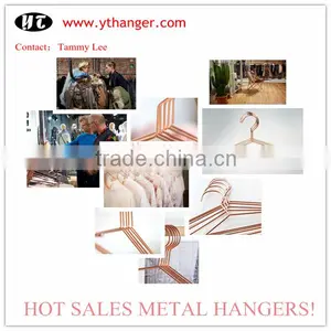 Iron Meter Electroplate Copper Color Metal Copper Cloth Hanger thumbnail-3