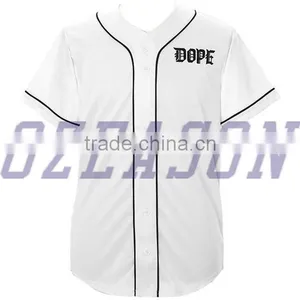 Fashionable Baseball Jersey Embroidered Pattern and Logo T-shirts for Men/women Training thumbnail-2