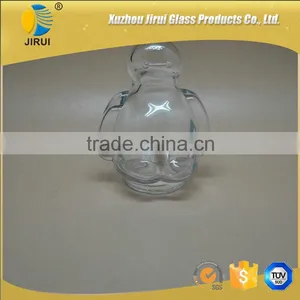 140ml Big Hero Shape Clear Glass Candy Jar thumbnail-1