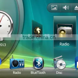 8inch 800*480 Touch Screen Car Radio GPS for Toyota Corolla 2014 Levin Car Stereo DVD GPS Navi thumbnail-6