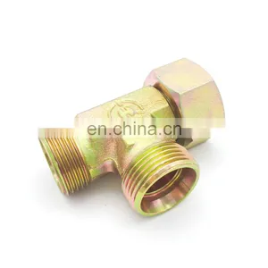 High Quality Swivel Nut Run Pipe Connection Tee Fitting Connection Pipe thumbnail-4