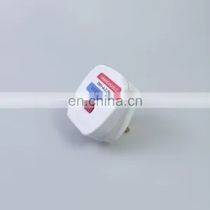 Top Quality Type 13A Outlet UK Standard Grounding White Smart Plugs thumbnail-2