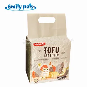 Tofu Sand Cats Wholesale Flushable Cat Litter 100% Natural Free Sample thumbnail-5