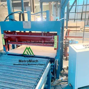 Automatic Woodworking Plywood Veneer Assemble Line/Core Veneer Paving Machine Line thumbnail-1