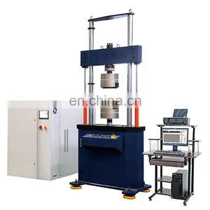 PLG-500C 50TON High Controlling Accuracy Electro-hydraulic Servo Tensile Fatigue Testing Machine thumbnail-1