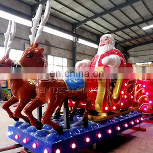 Kids and Adult Amusement Railway Train Park Toys Mini Electric Set Rides Trains for Sale thumbnail-1