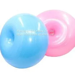 50cm Apple Shaped Yoga Ball thumbnail-2