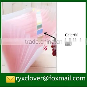 Expanding Handle Carrying Plastic Folders With 12 Pockets thumbnail-4