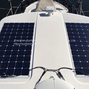 200W 235W 37.5V Flexible PV Panel ETFE Coating Low Light Reflection Cable With MC4 Connectors thumbnail-5