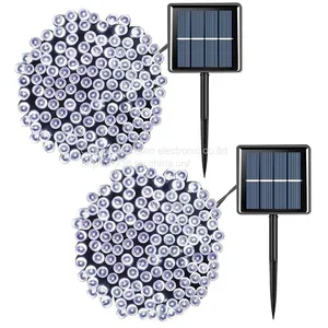 High Quality Solar Powered Operated Led String Lights Garden Decorative Christmas Holiday Led Light thumbnail-1