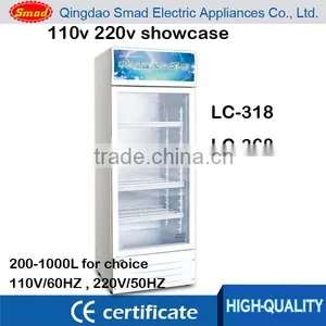 318L 368L Transparent Glass Door Refrigerator, Refrigerator Glass Door thumbnail-1