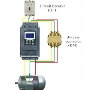 China Factory 3 Phase 380V 5.5KW Soft Starter for Motor 50hz 60hz ac Motor Speed Controller Starter Bypass Softstarter thumbnail-2
