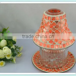 China Manufacturing New Mosaic Lamp Candle Shade for Home Decoration&wedding thumbnail-1