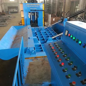 1000Ton Heavy Duty Scrap Light Metal Baler Shear High Capacity With Side Compression thumbnail-3