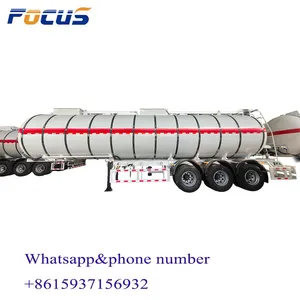 4 Axles 50000 Liters Oil Carbon Steel Tanker, Fuel Stanless Steel Tank Trailer,diesel Aluminum Alloy Tank Trailer,crude Oil Semi Tank Trailer thumbnail-5