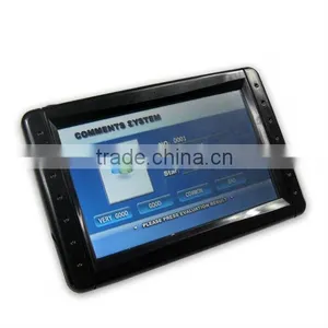 7 " Interactive Touch Tablet Customer Evaluation and Feedback Terminal thumbnail-2