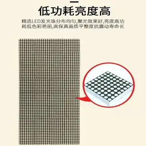 F3.0 Dot Matrix Module Unit Board, 64*16 Dot Matrix Screen, License Plate Recognition Screen, Ticket Dispenser Screen, Dynamic Display Screen thumbnail-2