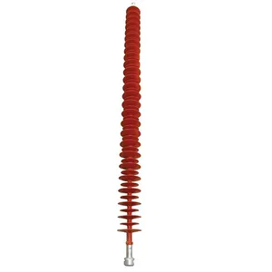 11kV 10kN Silicone Rubber Composite Polymer Pin Insulator for Distribution Lines thumbnail-1