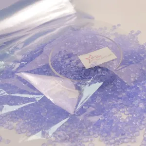 Red Transparent Crystal PVC Compound Granules Modified PVC for Weekly Graveyard Granules Modified PVC for Weekly thumbnail-5