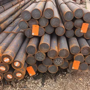 Carbon Steel Rod SAE 1020 1045 Ss400 S20c S45c En8 En9 Cold Drawn Ms Round Carbon Steel Bars thumbnail-2