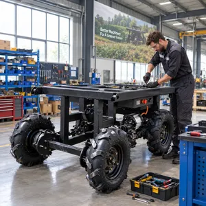Remote Control Electric Transport Vehicle Multi Function Utility Platform for Agricultural Machinery thumbnail-2