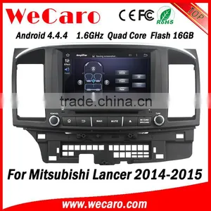 Wecaro 8" Android 4.4.4 Car Navigation System Quad Core Car Audio for Mitsubishi Lancer ex Car Dvd Gps tv Tuner 2014 2015 Quality Choice thumbnail-1