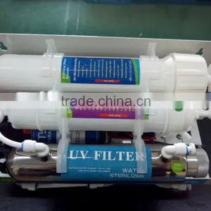 7 Stage Reverse Osmosis Alkaline Water Filter Machine With UV Light thumbnail-2