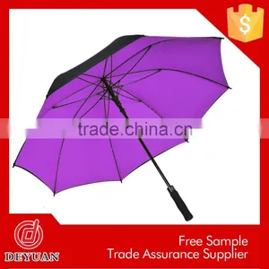Made in China Golf Shaft Double Layer Fancy Straight Umbrella thumbnail-2
