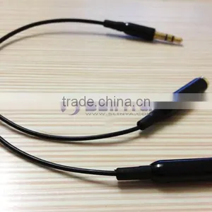 Male to 2 Female 3.5mm Earphone Headphone Splitter Extension Audio Cable Adapter For Lovers thumbnail-6
