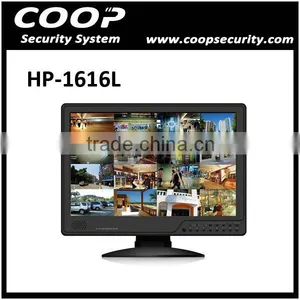 8CH All In One LCD Monitor 16CH Mobile Phone Surveillance Real Time H.264 LCD DVR thumbnail-1