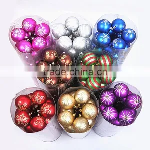 Printed Plastic Christmas Ball/xmas Ball/christmas Decoration thumbnail-1
