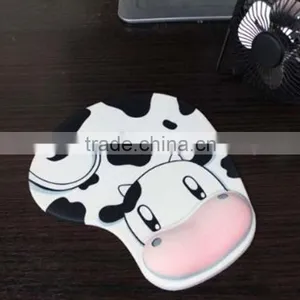 Cartoon Practical Lovely Animal Skid Resistance Memory Foam Comfort Wrist Rest Support Mouse Pad Mice Mat Dairy Cow Cattle Monke thumbnail-6