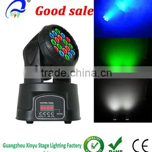 18pcs 3W Led Mini Moving Head Wash Beam Disco Light thumbnail-1