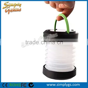 Elastic Mini Solar Lamps Lantern for Backpacking Camp Out thumbnail-3
