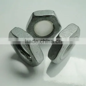 Fasteners Manufacture Harden Steel Hex Jam Nut Hexagon Thin Nut thumbnail-1