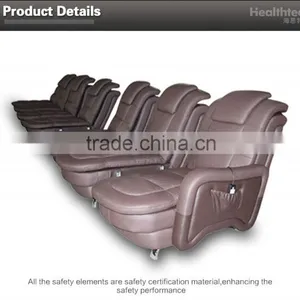 Genuine pu Leather Sofa European Recliner Chair Supplier's Choice thumbnail-6