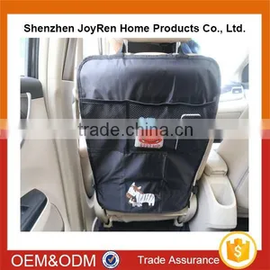 Classical Car Seat Kick Mat With Mesh Pocket thumbnail-6