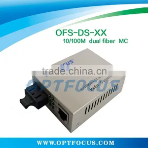 10/100M 20KM Dual Fiber Media Converter thumbnail-1