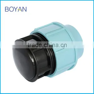BOYAN Zhejiang Taizhou Plastic Pipe Fitting Light Blue pp Compression Plug thumbnail-6