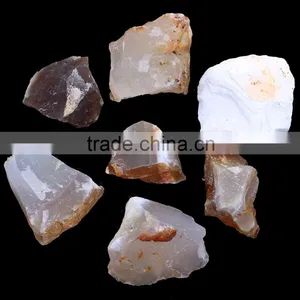 Bulk Wholesale Manufacturer Stone, Bulk Natural Stone Gray Agate, Semi Precious Fashion Gifts / Price of Rock Crystal Stone thumbnail-1